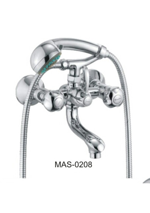 MASSONI SERIES / WALL MIXER WITH CRUTCH & HAND SHOWER
